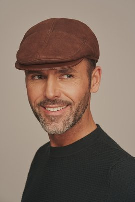 Läder keps vinter herr - Vinter hatt läder